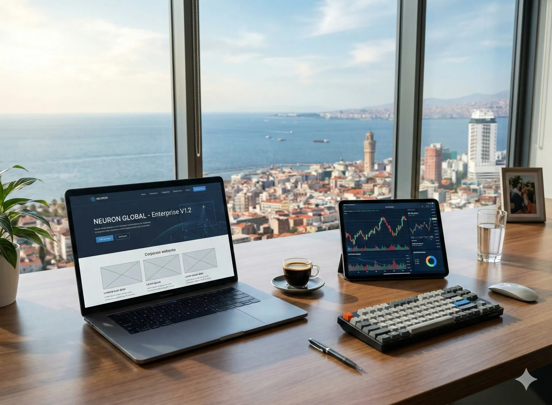 Hazır şablon ile özel kurumsal web sitesi tasarımı arasındaki kalite farkı.