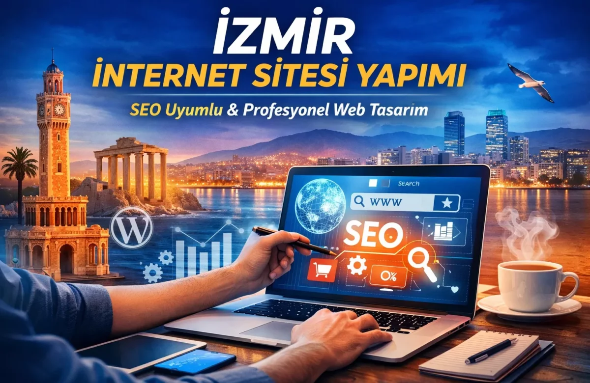 İzmir İnternet Sitesi Yapımı – SEO Uyumlu ve Satış Odaklı Web Tasarım